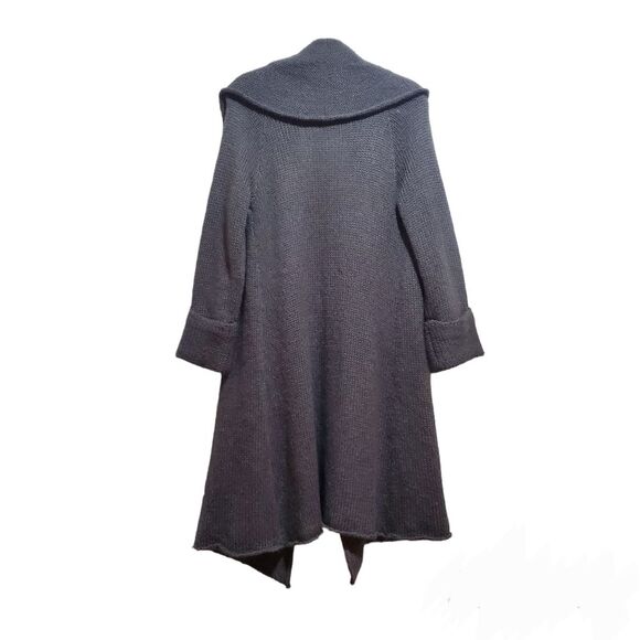 Soft Surroundings Telluride Topper Longline Open Front Cardigan Gray XS S - Picture 8 of 8